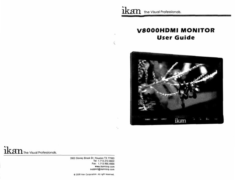 Ikan V800HDMI User manual