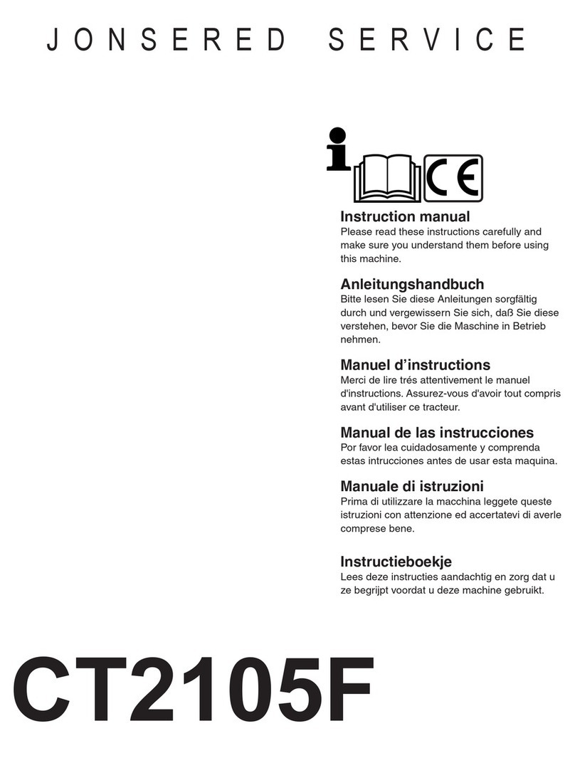 Jonsered CT2105F User manual