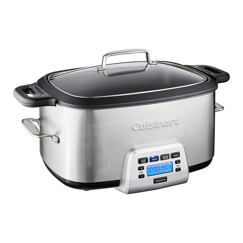 Cuisinart MSC-800 Series User manual