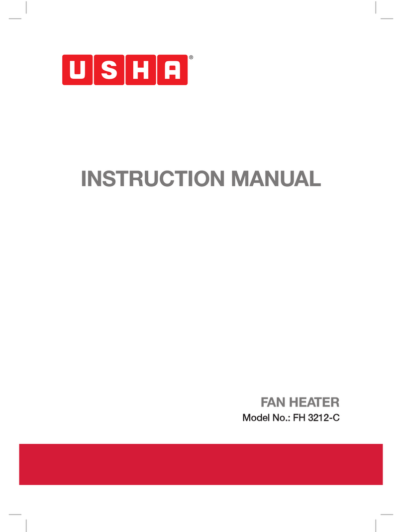 usha FH 3212-C instruction manual