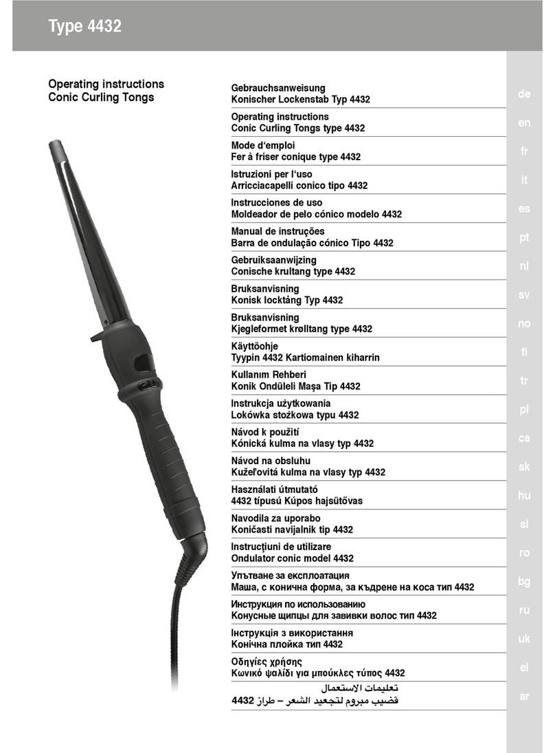 Moser 4432 operating instructions