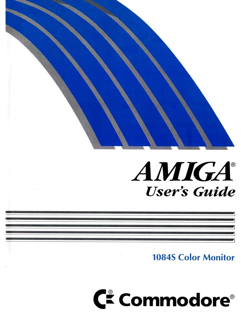 Commodore 1083S Amiga User manual Commodore 1083S Amiga User manual