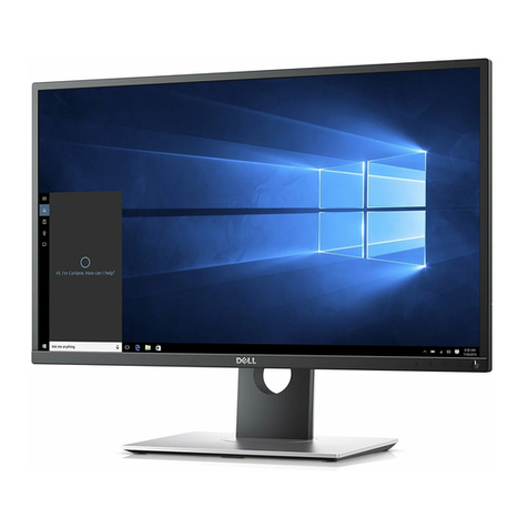 Dell P2217H User manual