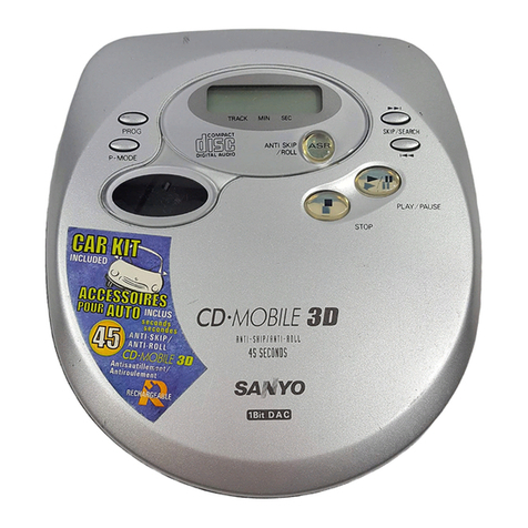 Sanyo CDP-4100CR User manual