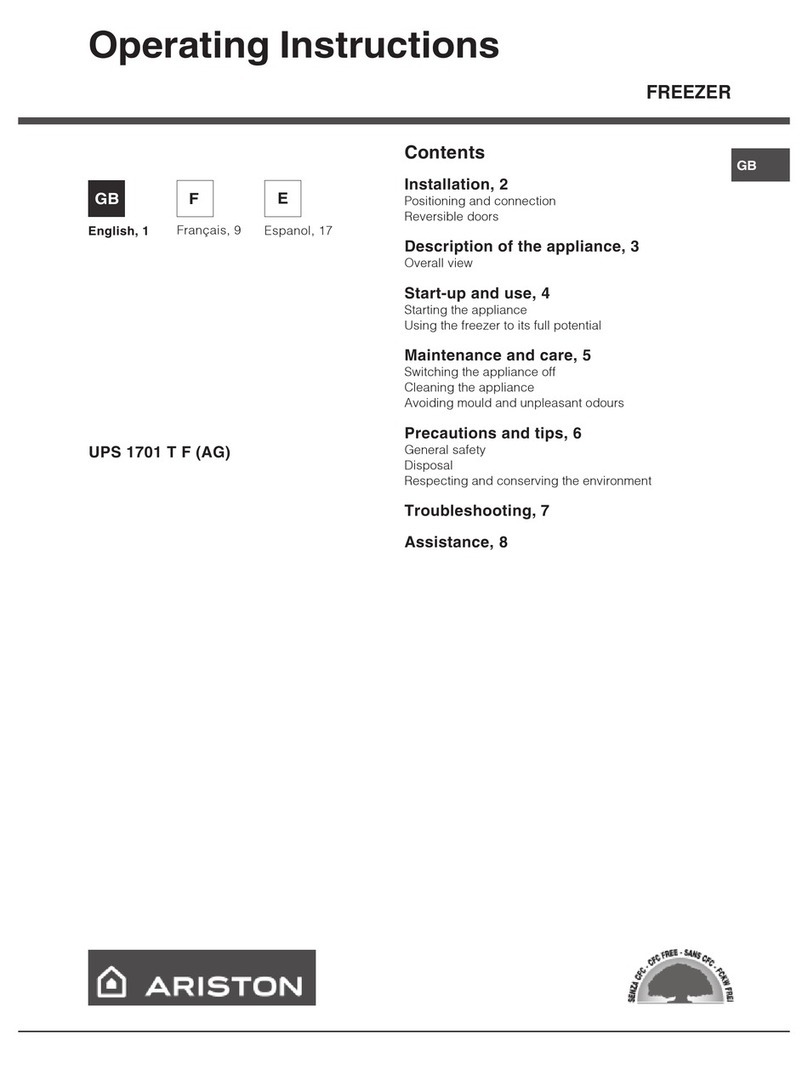 Ariston UPS 1701 T F User manual
