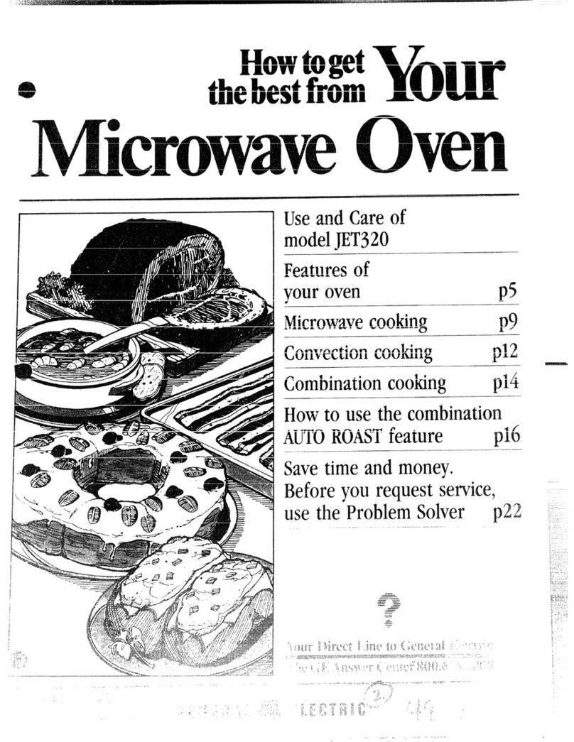 GE JET320 Installation instructions