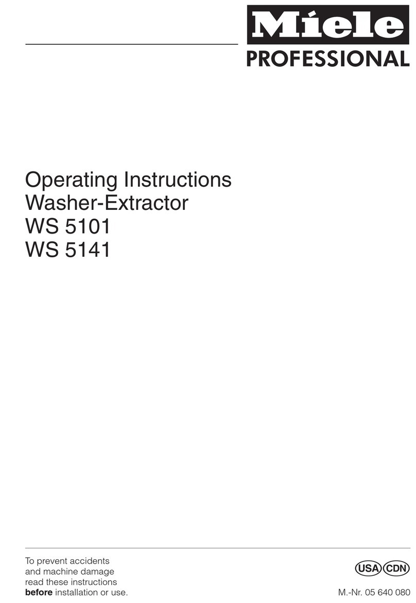 Miele WS 5101 User manual