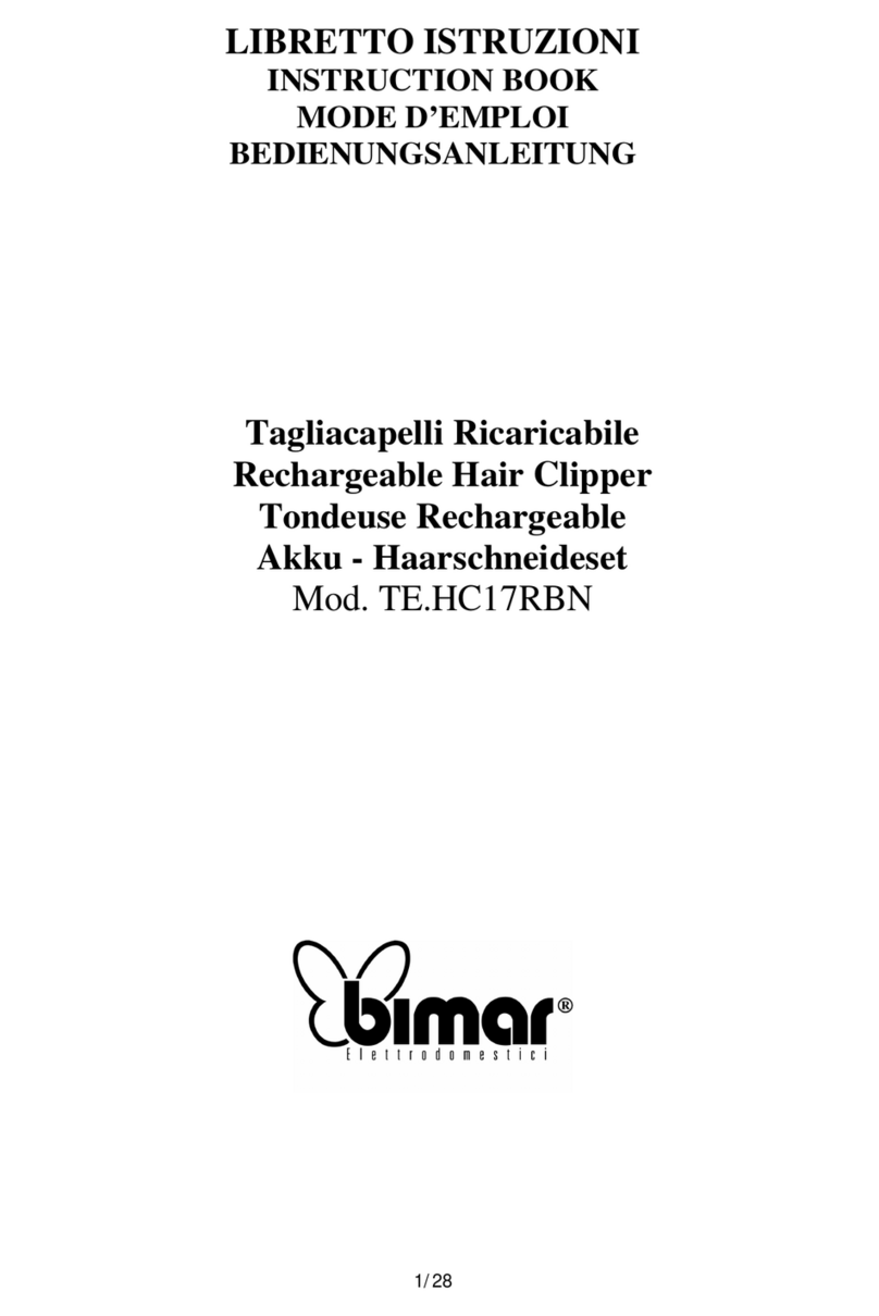 Bimar TE.HC17RBN Instruction book
