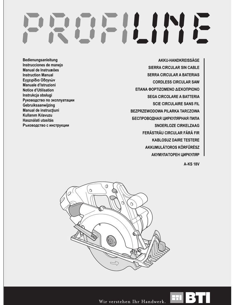 profiline A-KS 18V instruction manual