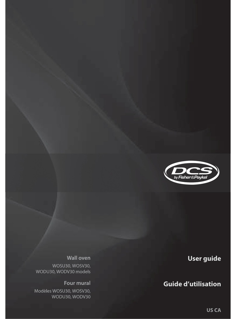 DCS WOSU-30 User manual