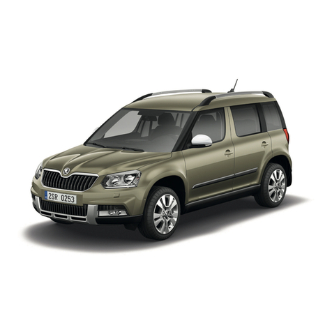 Skoda 2009 Yeti User manual