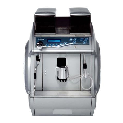 Saeco IDEA Instruction and maintenance