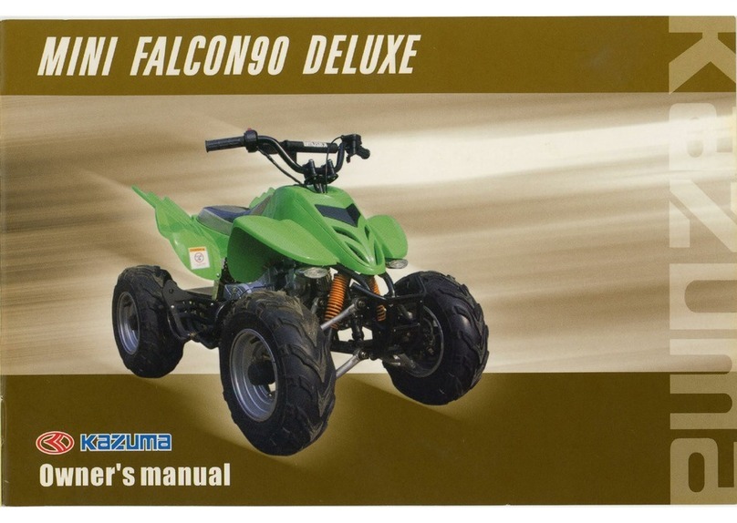 Kazuma Mini Falcon90 Deluxe owner's manual