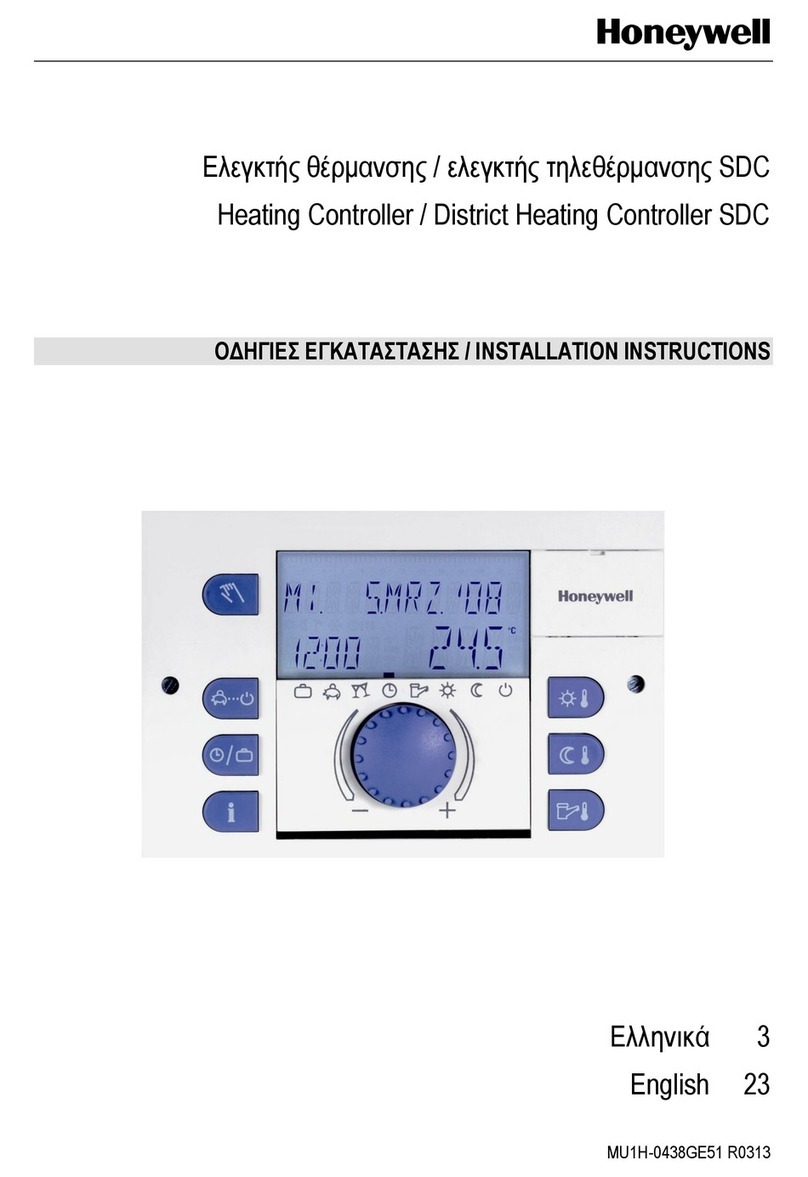 Honeywell SDC 7-21 User manual Honeywell SDC 7-21 User manual