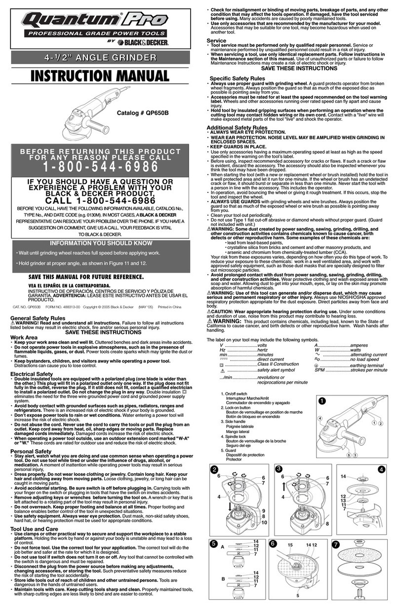 Quantum Pro QP650B User manual