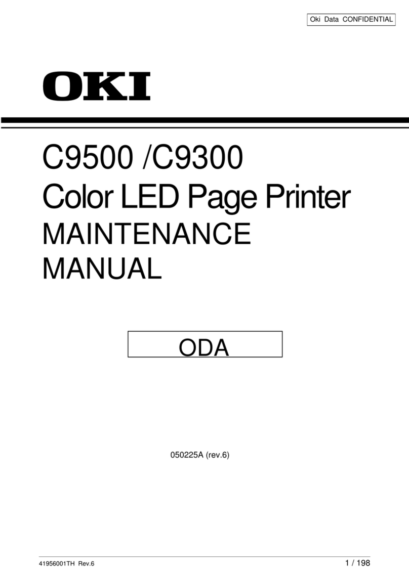 Oki C9500 Series User manual