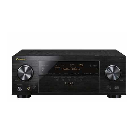 Pioneer Elite VSX-90 User manual