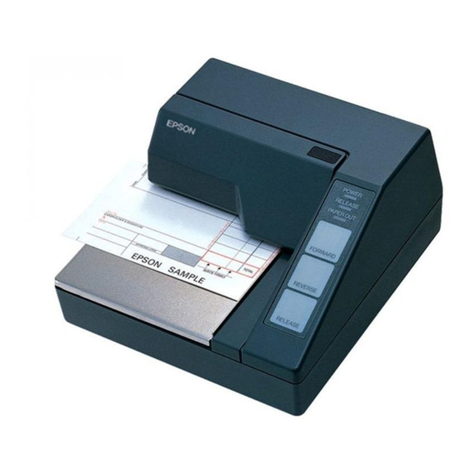 Epson U295P - TM - Receipt Printer User manual
