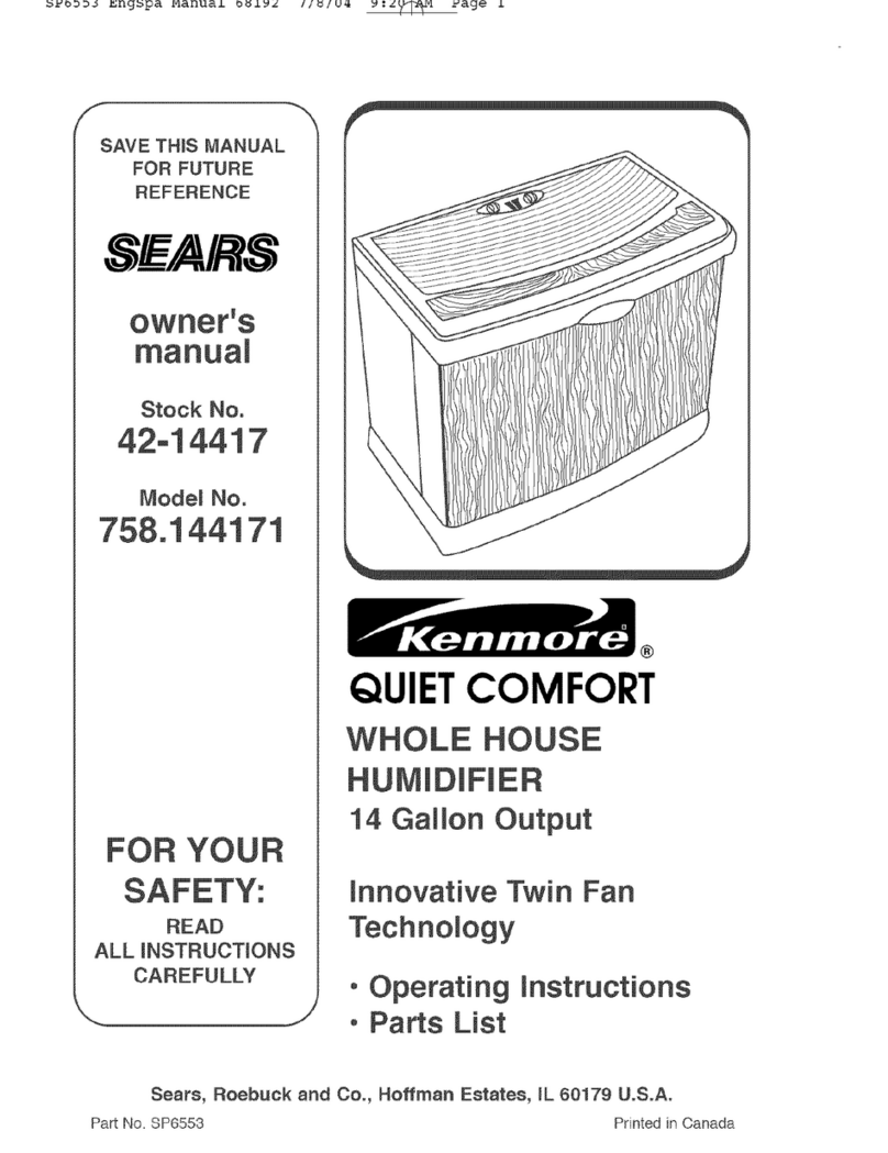 Kenmore 758.144171 owner's manual