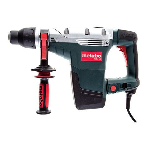 Metabo KHE 56 User manual