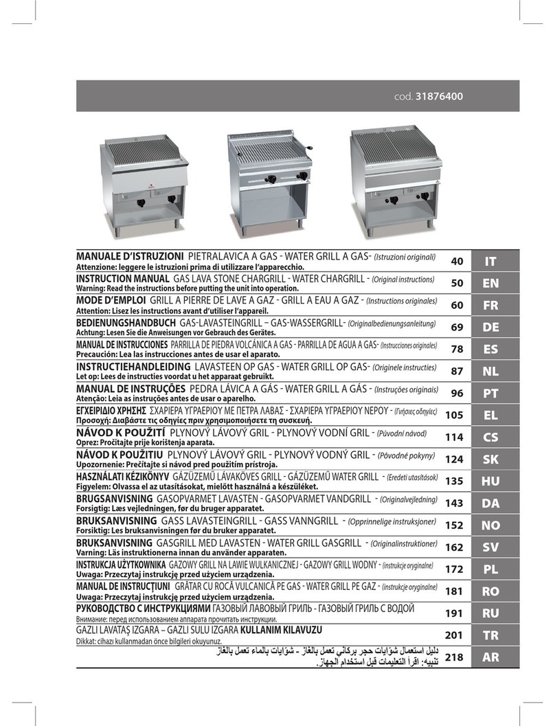 Bertos G6PL60B User manual