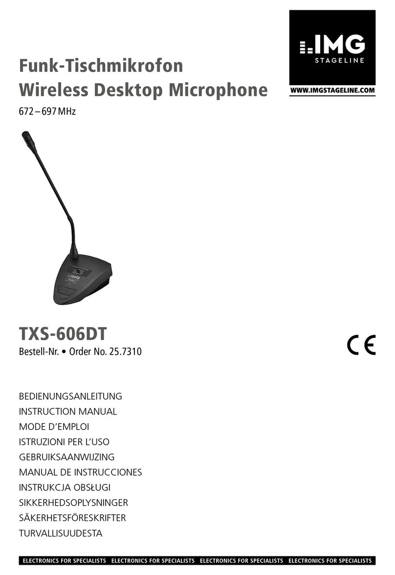 IMG STAGE LINE TXS-606DT User manual