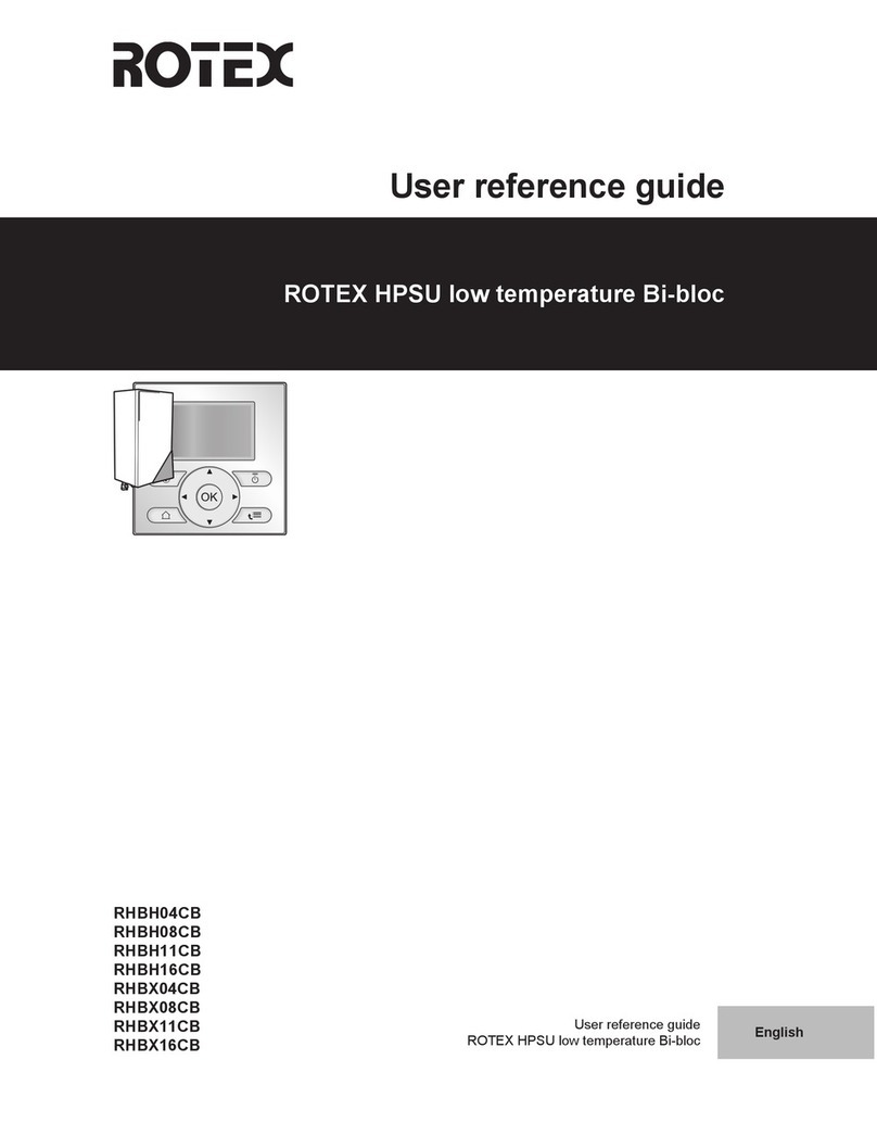 Rotex RHBH04CB User reference guide