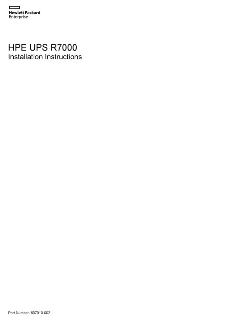 HP R7000 INTL User manual