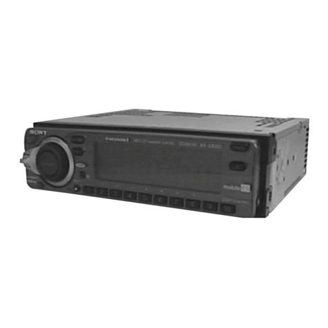 Sony XR-C8220R User manual Sony XR-C8220R User manual