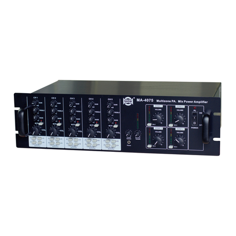 Show MA-4075 user manual