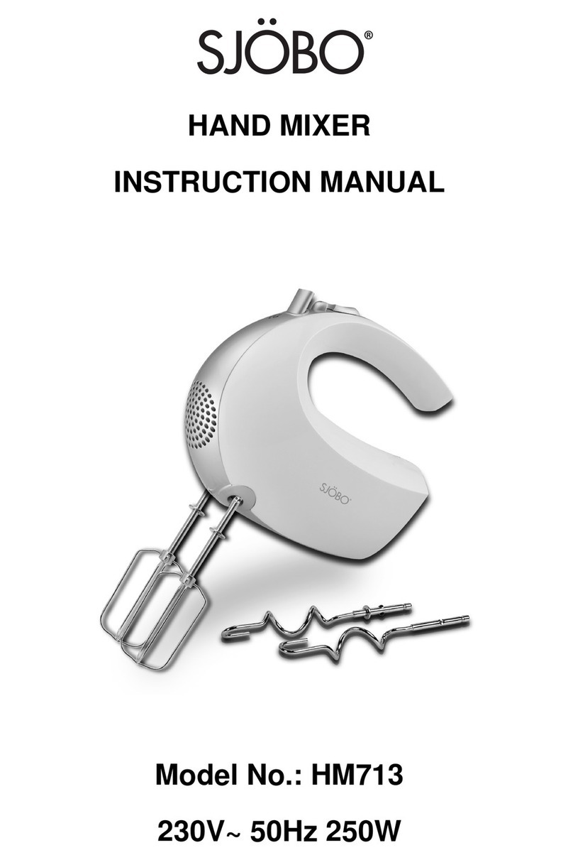 SJOBO HM713 instruction manual