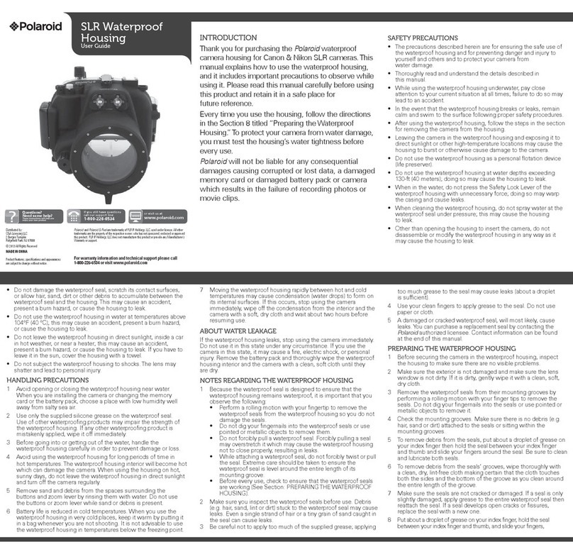 Polaroid PLWPCT2I user guide