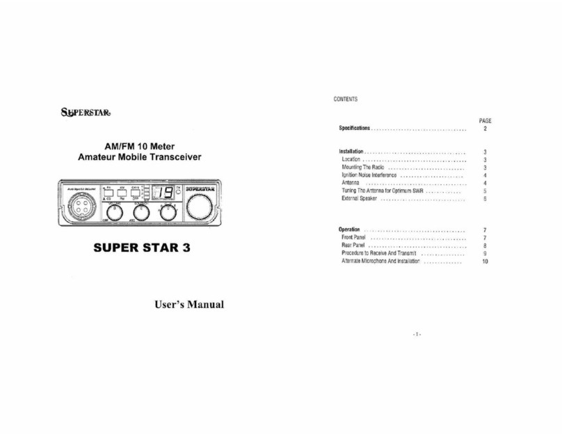 Super Star SS3 user manual
