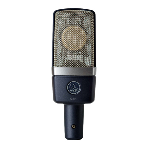 AKG C 214 User instructions