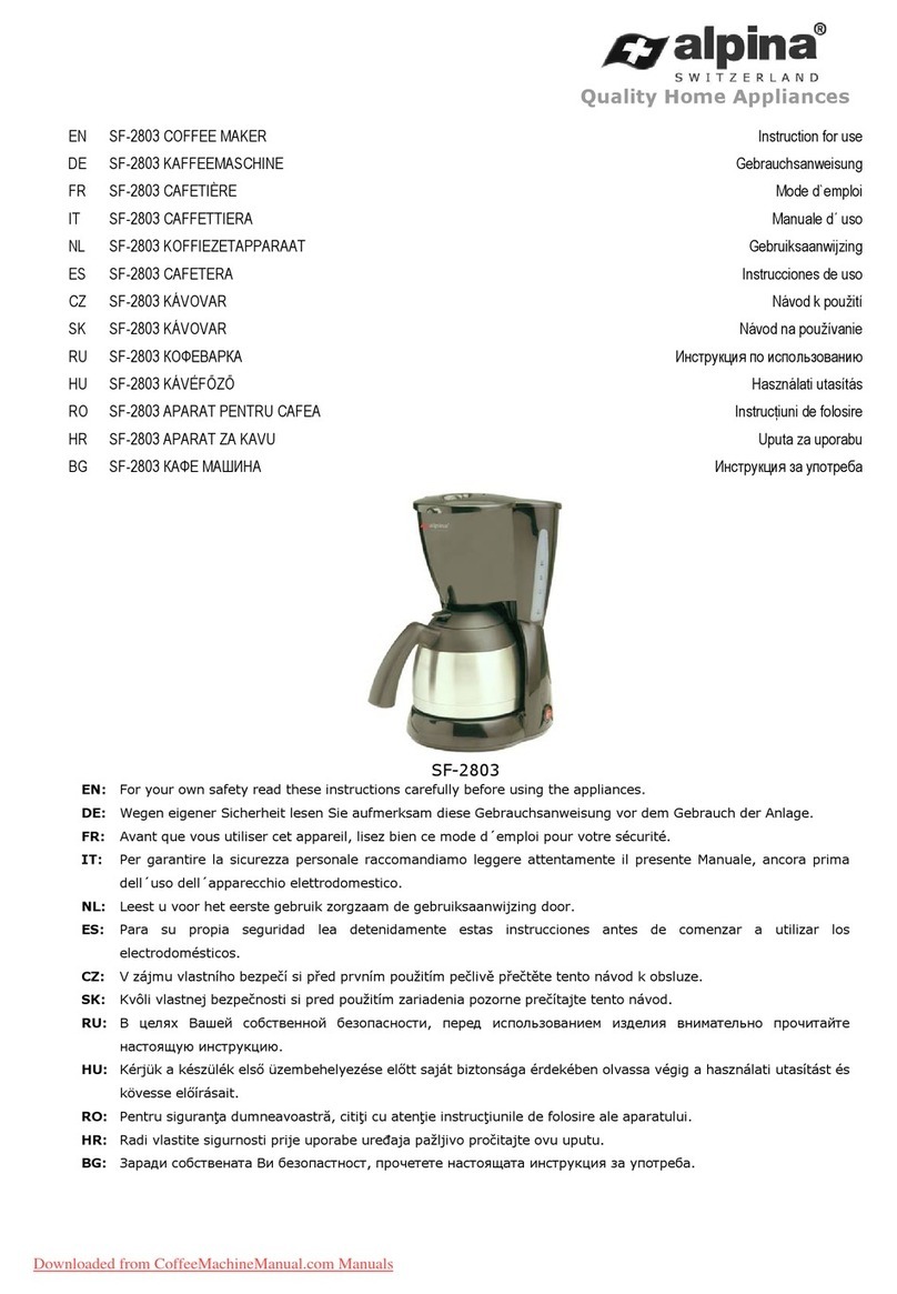 Alpine SF-2803 Instructions for use