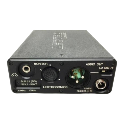 Lectrosonics UCR205D User manual