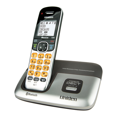 Uniden DECT 3216 User manual