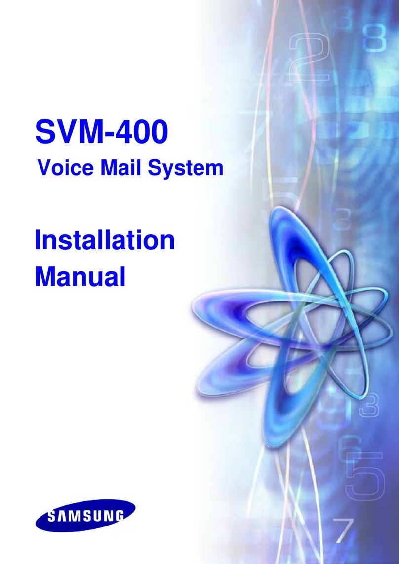Samsung SVM-400 User manual