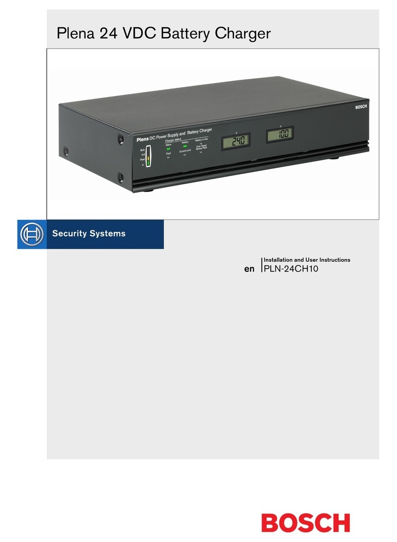 Bosch PLN-24CH10 Installation and user instructions