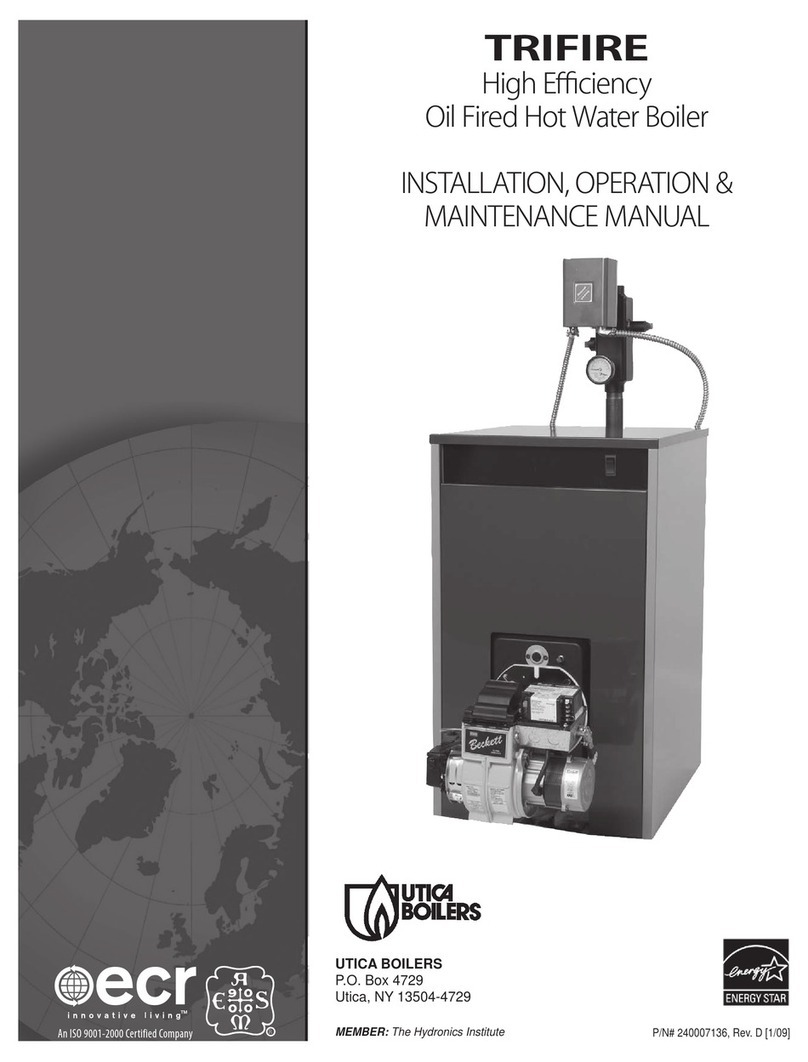 TRIFIRE UB4TRA075 Installation, operation & maintenance manual