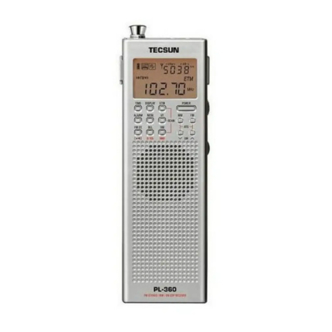 Tecsun PL-360 User manual Tecsun PL-360 User manual