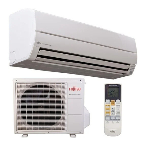 Fujitsu ASYG24LFCA User manual