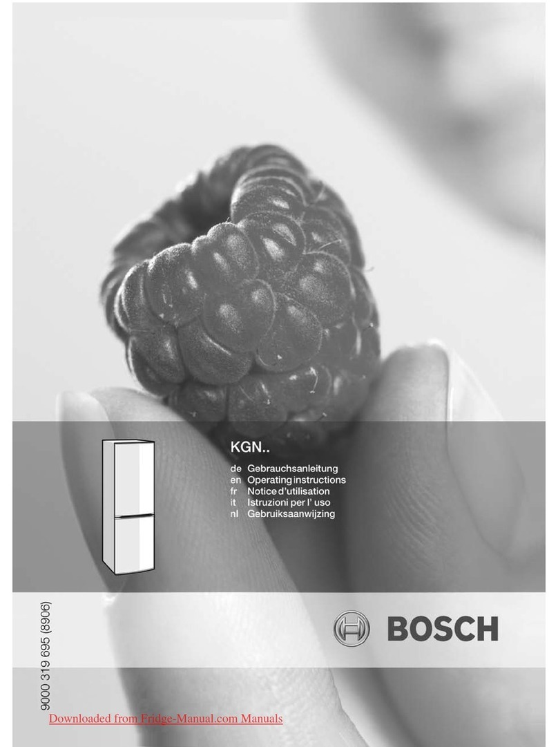 Bosch KGN Series User manual