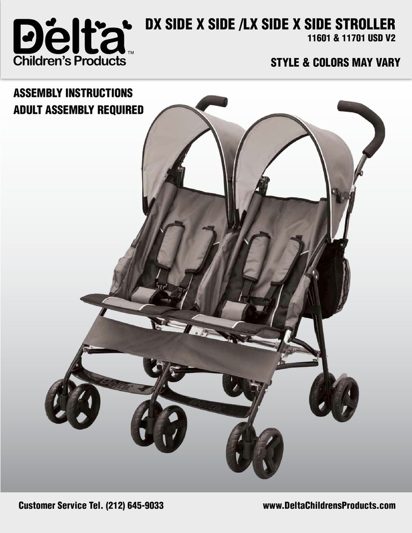 Delta Childrens Products DX Side X Side Assembly instructions