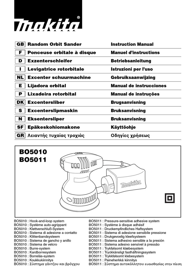 Makita BO5010 User manual