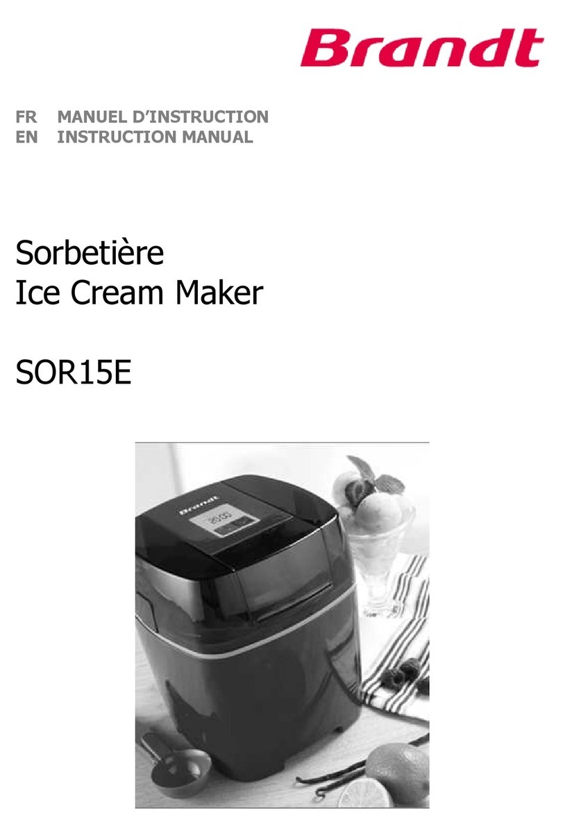 Brandt SOR15E User manual