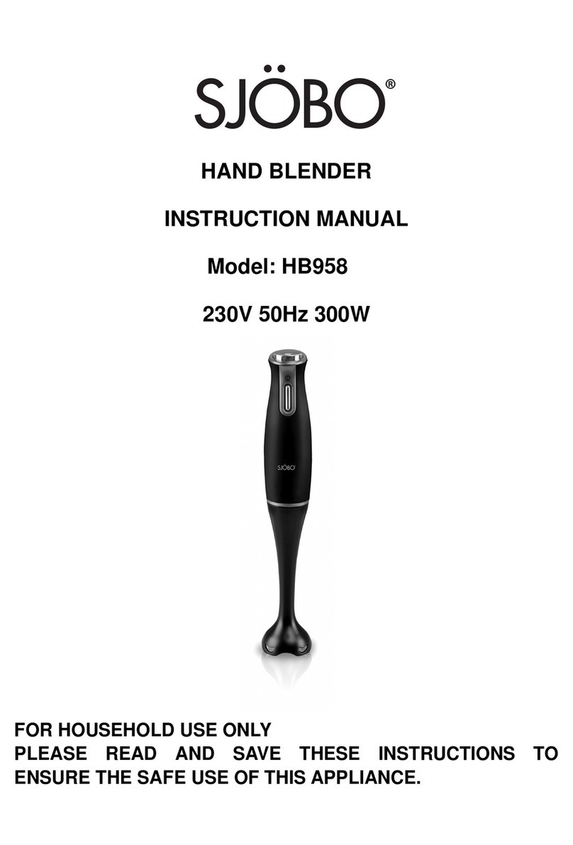 SJOBO HB958 User manual
