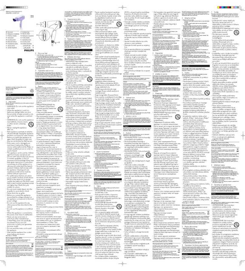 Philips HP8106 user manual