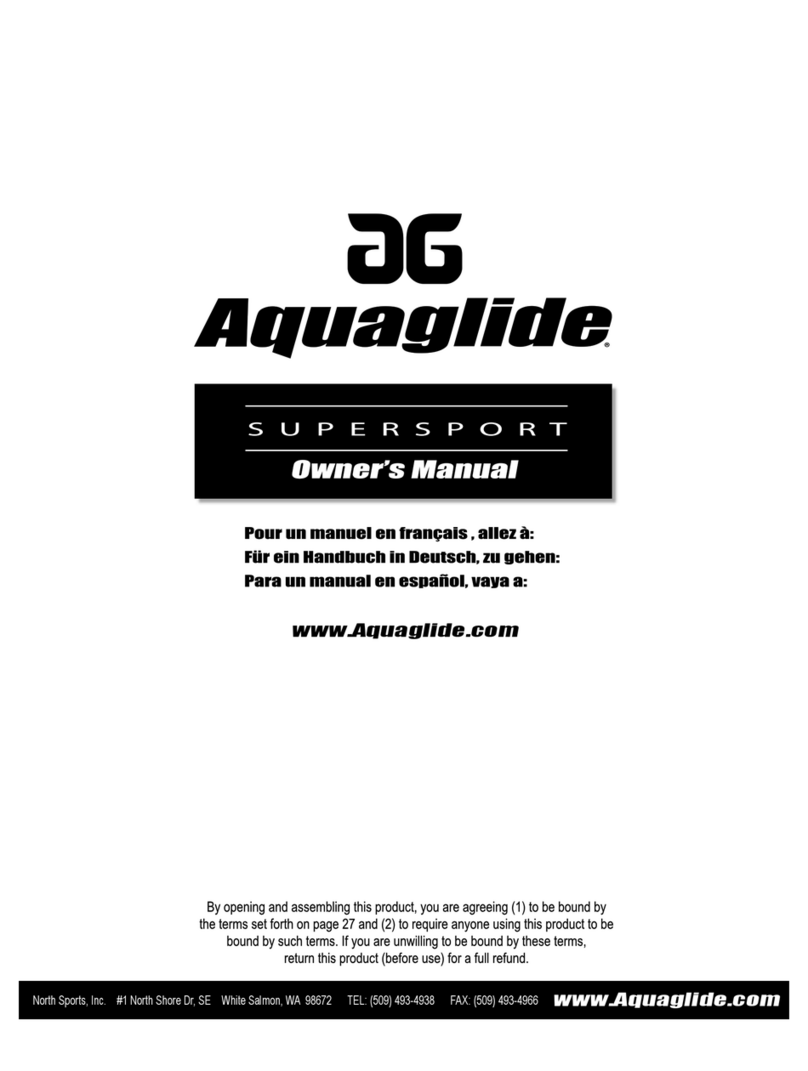 Aquaglide Supersport User manual