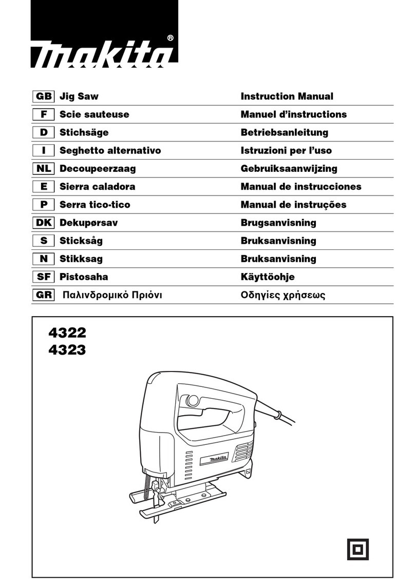 Makita 4322 User manual Makita 4322 User manual